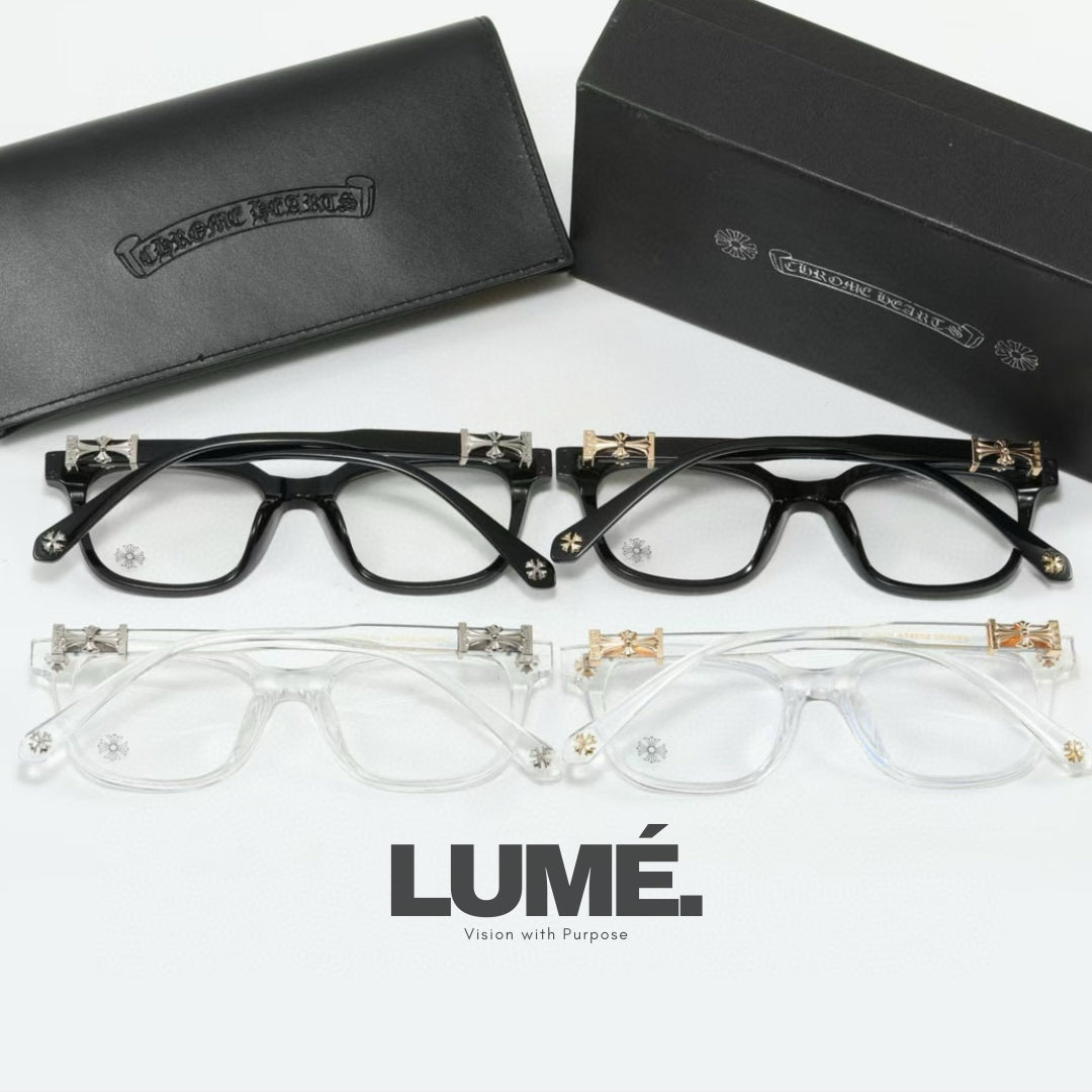Classic Chrome Hearts Glasses – 4 Colors