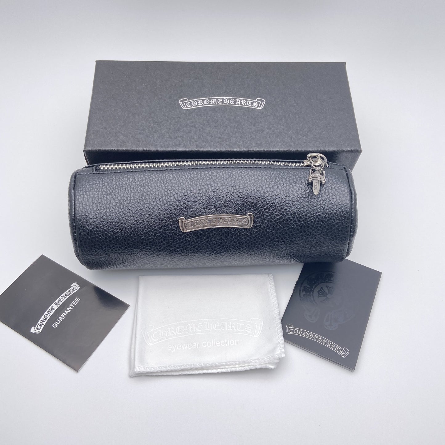Square-Frame Chrome Hearts Glasses – 4 Colors