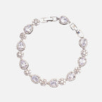 Sakura Drop Bracelet - Silver
