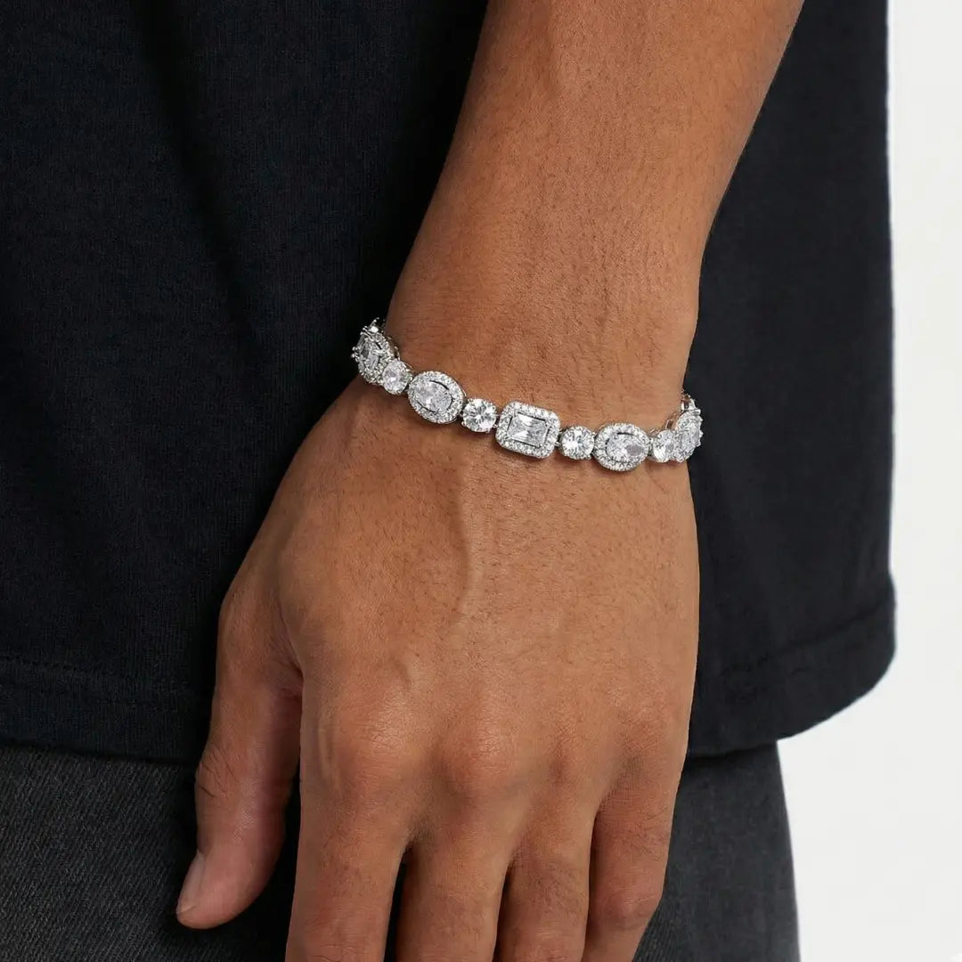 Stone Max Bracelet - Silver