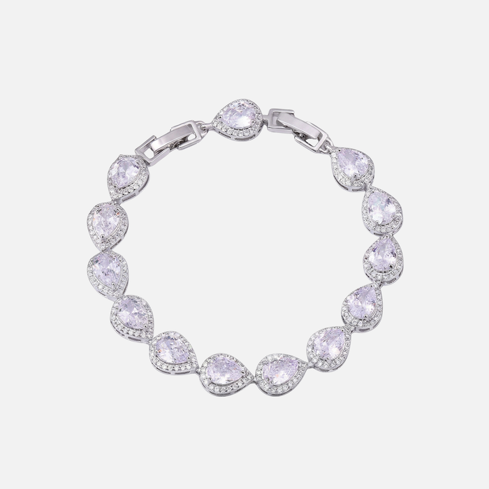 Rain Drop Bracelet - Silver
