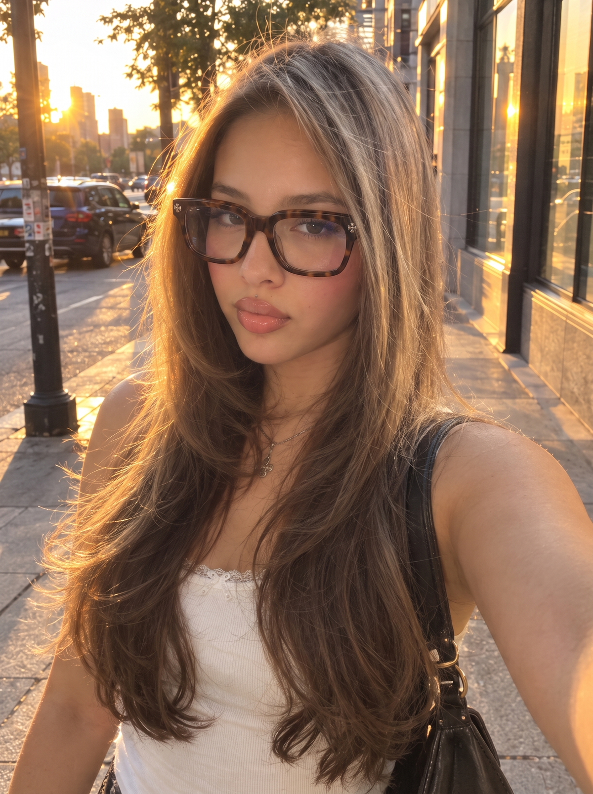 Lumé Ekon Tortoise worn