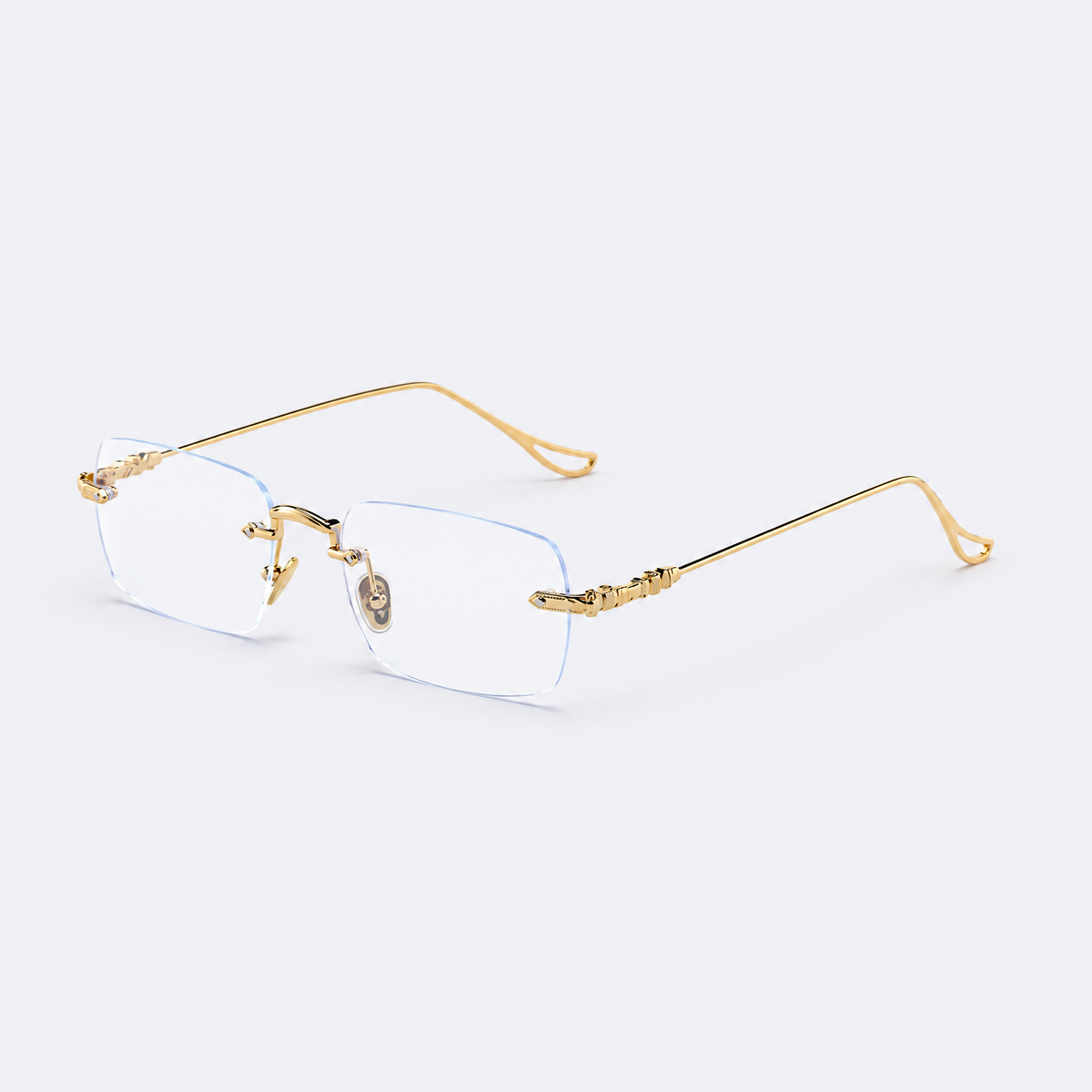 Lugano glasses in Brilliant Gold