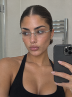 Lugano glasses worn