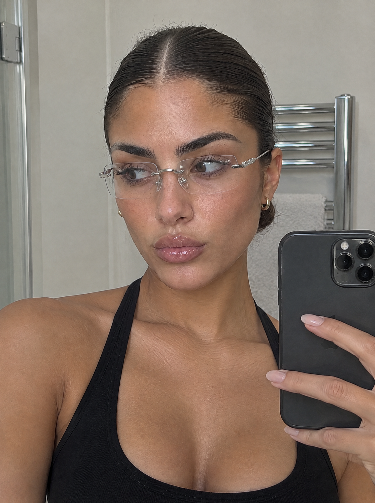 Lugano glasses worn