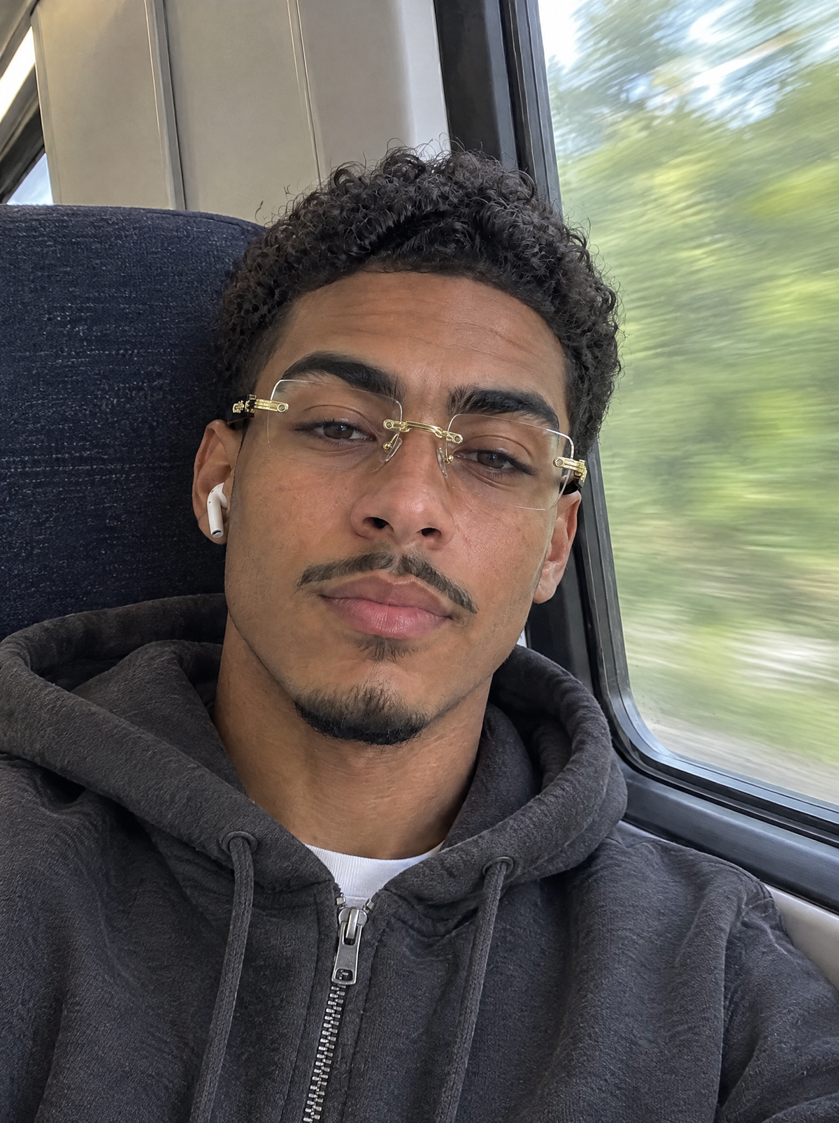 Biarritz glasses worn