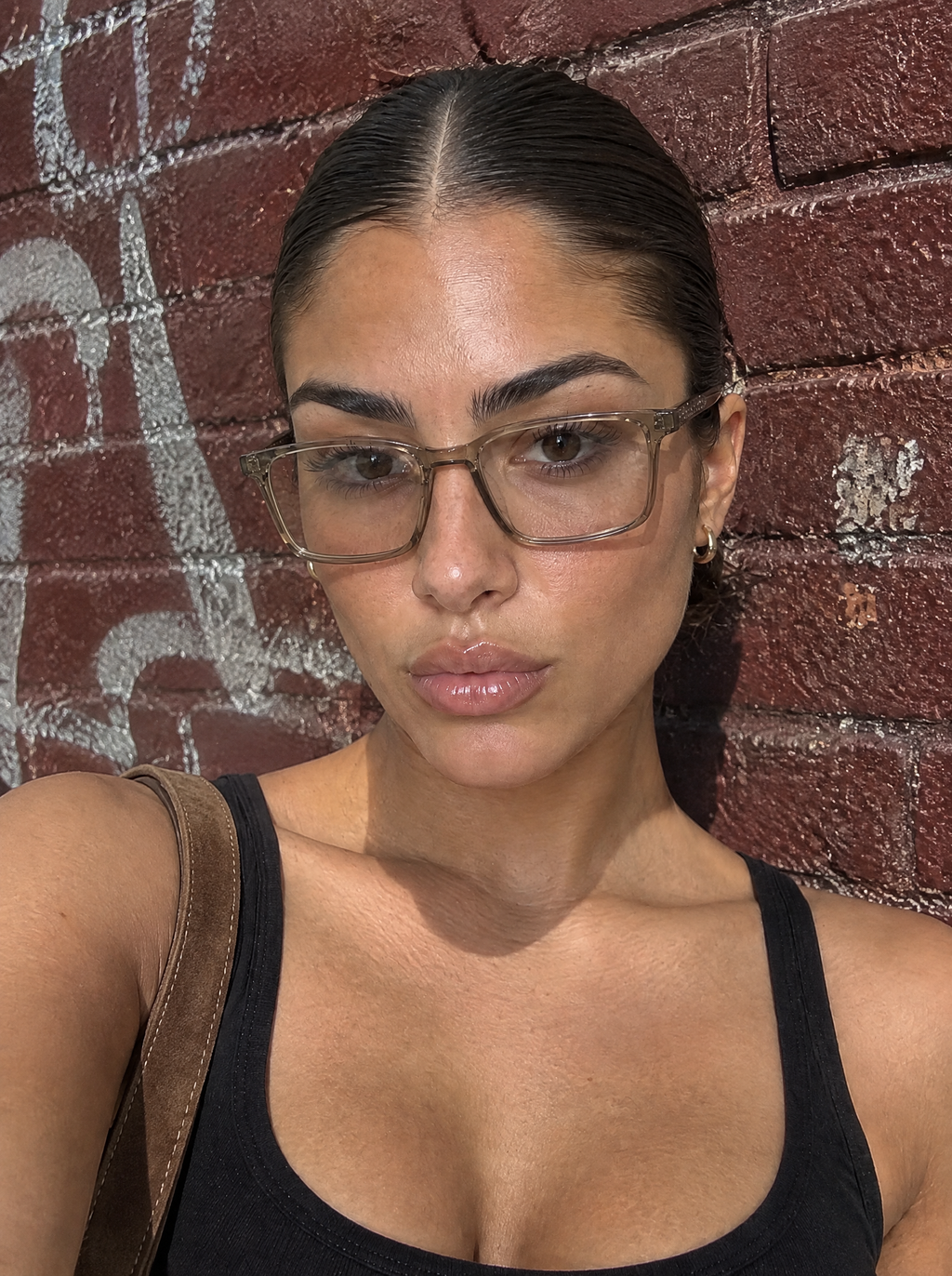 Bergen glasses worn