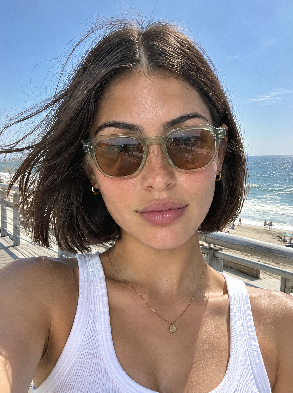 Oslo glasses worn