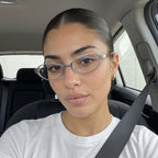 Tempo Silver Tortoise / Transparent on face
